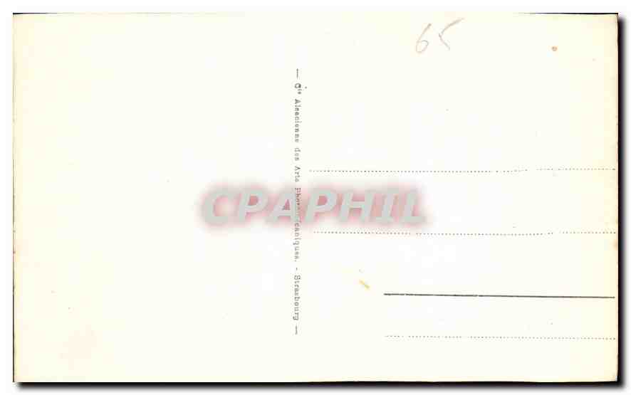 CPA Lourdes la Basilique  — Verso
