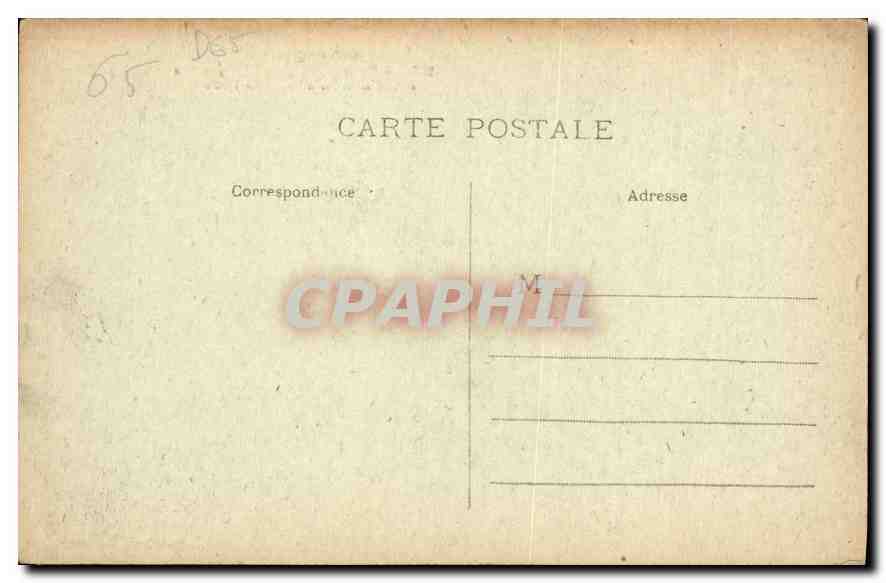 Les Pyrénées — Le Gave vu du Pont de Pescadère — Route de Luz à Pierrefitte — n°227 — Verso