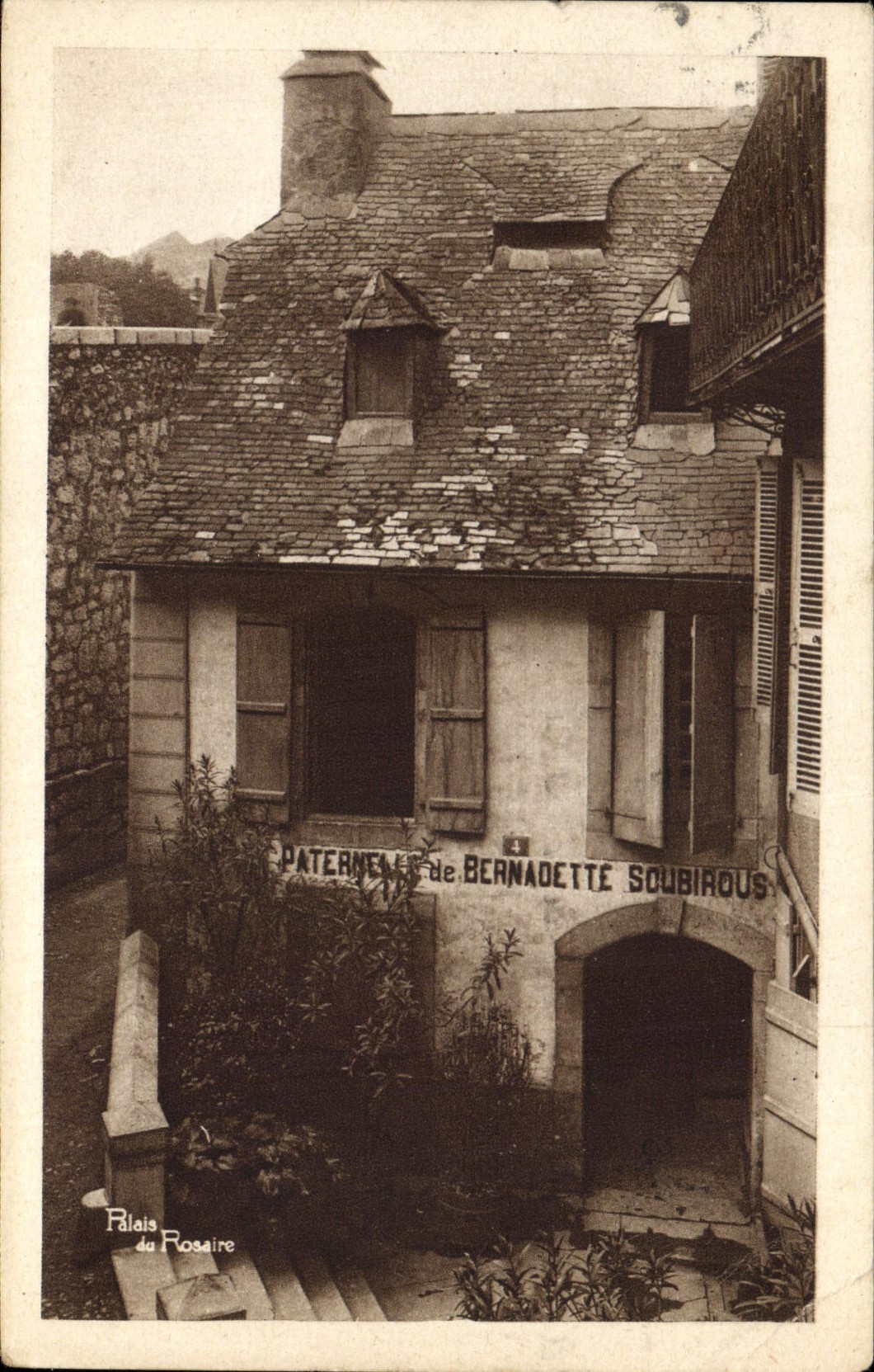 CPA Lourdes la Maison Paternelle de Bernadette Soubirous 