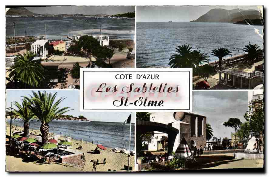 Côte d'Azur — Les Sablettes St-Elme — Editions Paris