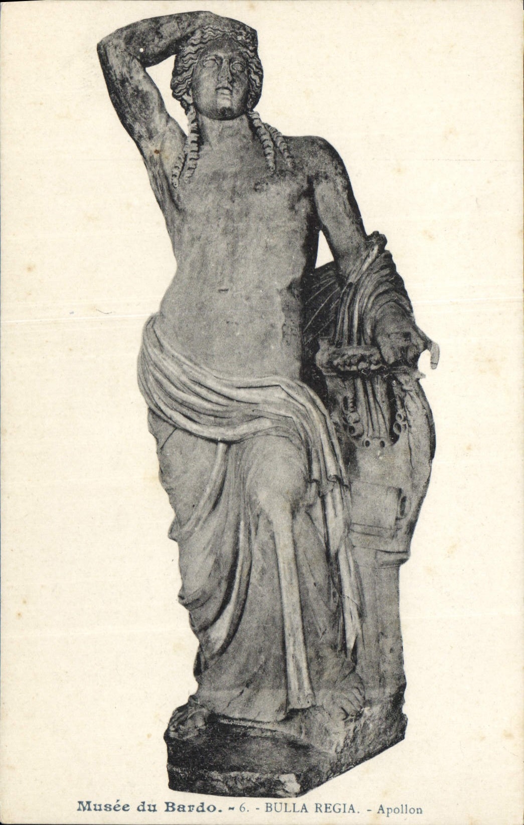 CPA Musee du Bardo Bulla Regia Apollon 