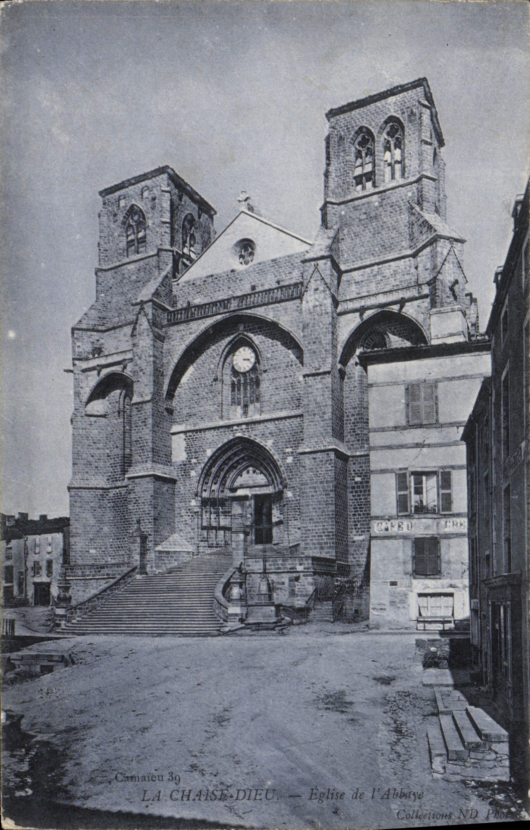 CPA La Chaise Dieu Eglise de l'Abbaye 