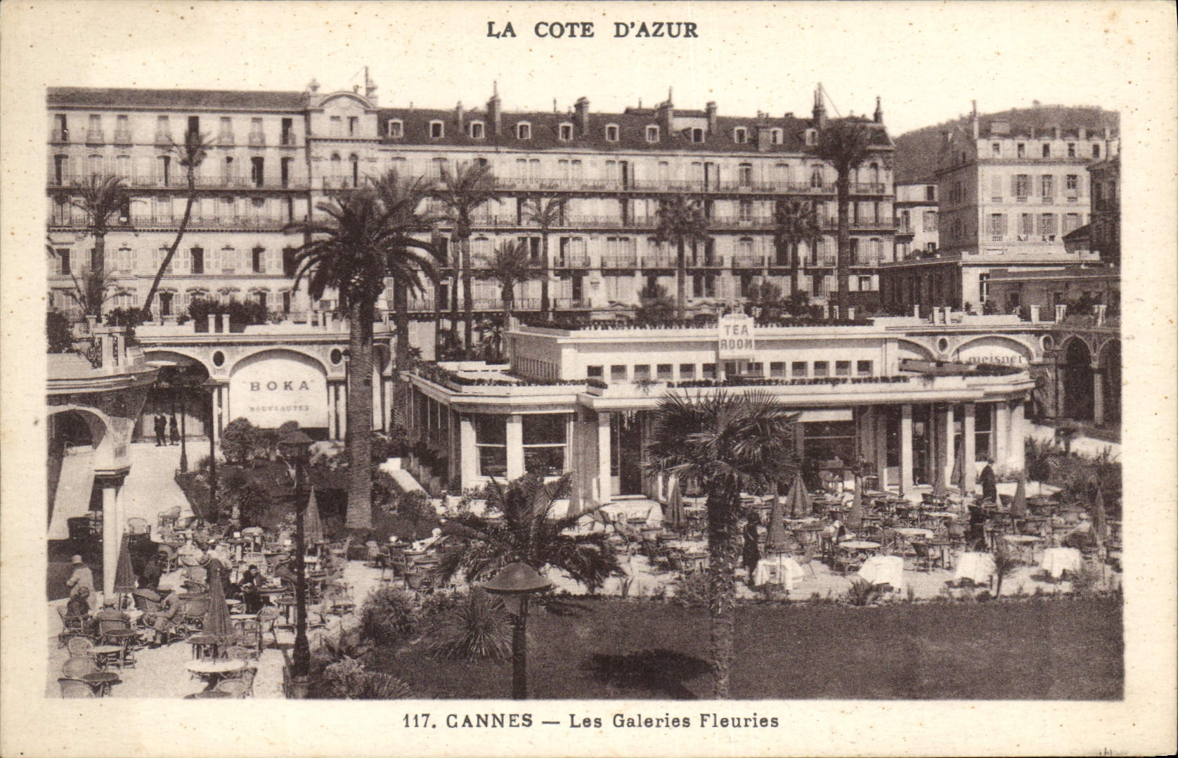 Cannes — Les Galeries Fleuries — Munier, NICE