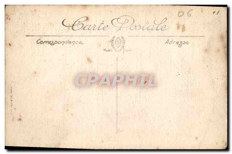 CANNES — La Plage et la Croisette — Selecta — LL. — N°53 — Verso