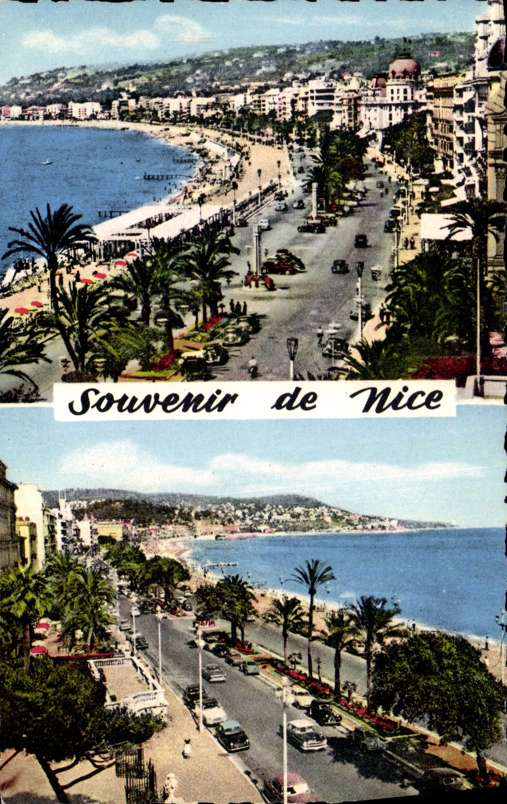 CPA La Cote d'Azur Nice La celebre Promenade des Anglais 