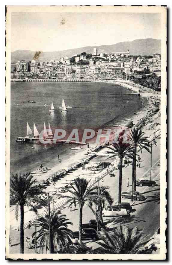 Cannes — Plage de la Croisette — éditeur CPAPHIL