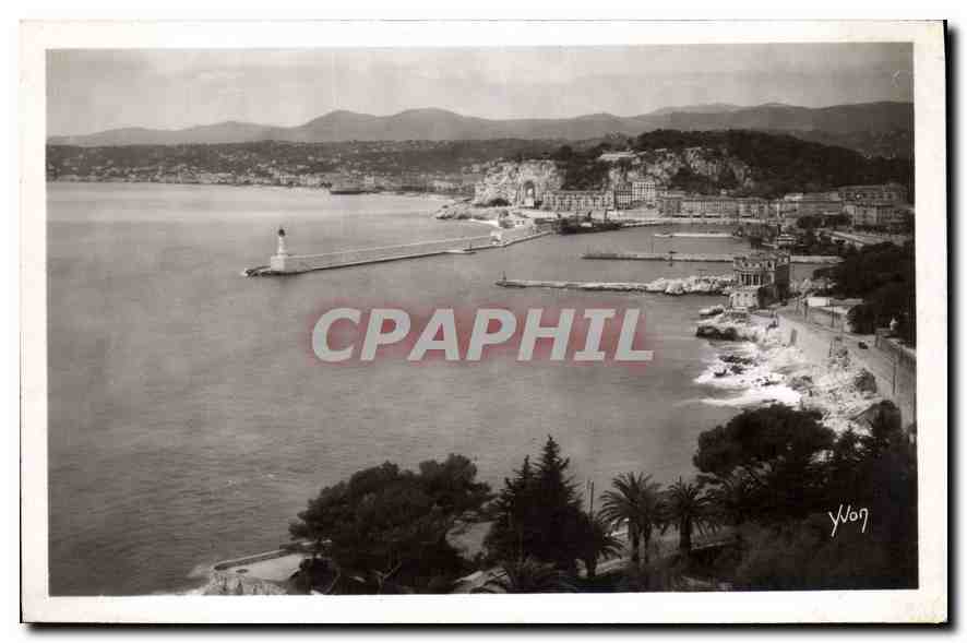 CPA La Douce France Cote d'Azur Nice vue panoramique 