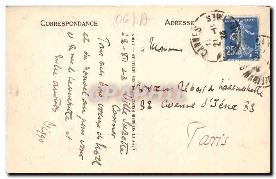 CANNES - Boulevard du Midi - Un Coin de Jardin - Selecta LL — Reverso
