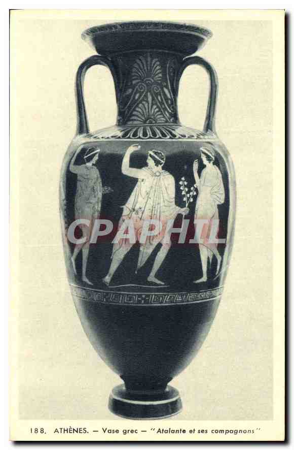 Athènes — Vase grec « Atalante et ses compagnons » — Musées d'Europe, Paris