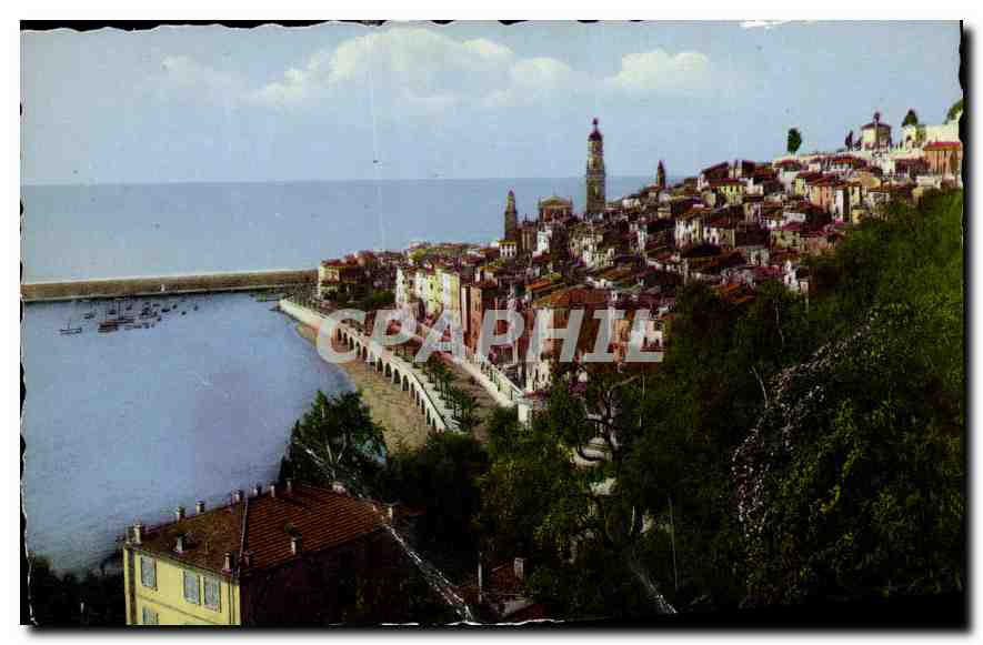 CPM Menton la Vieille Ville 
