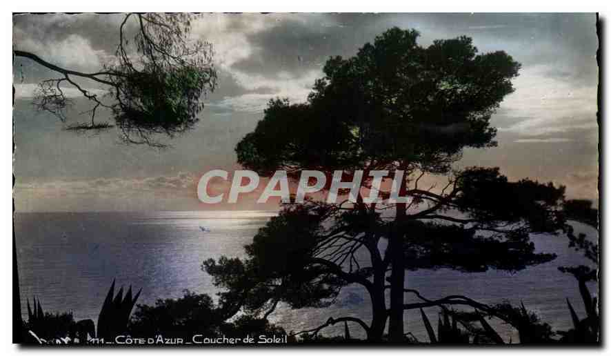 Côte d'Azur — Coucher de Soleil — Les Éditions Françaises