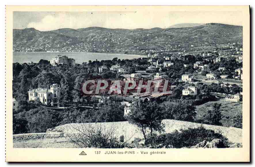 CPA Juan les Pins vue generale 