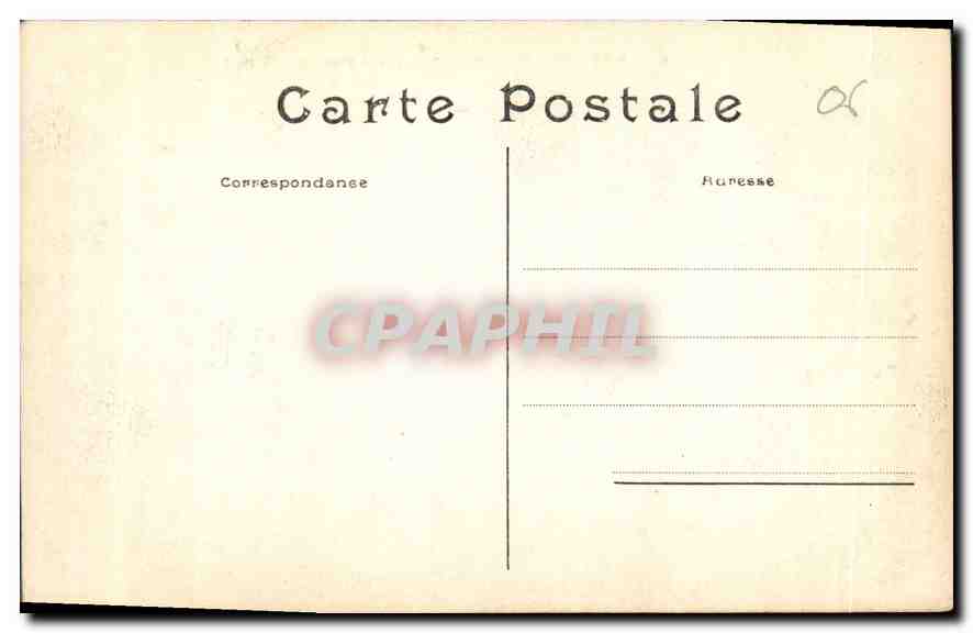 CPA Cap d'Antibes tour du Craillon  — Rückseite
