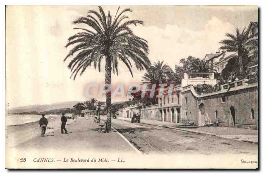 CANNES — Le Boulevard du Midi — SELECTA