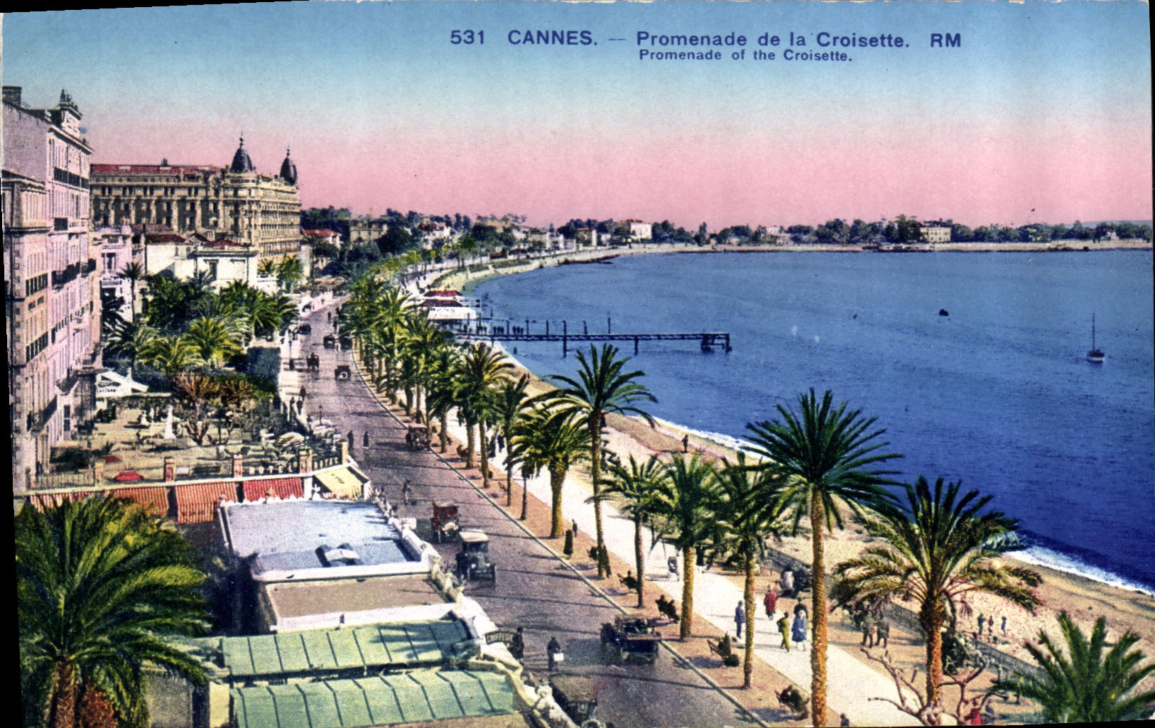 CANNES — Promenade de la Croisette — RM 531