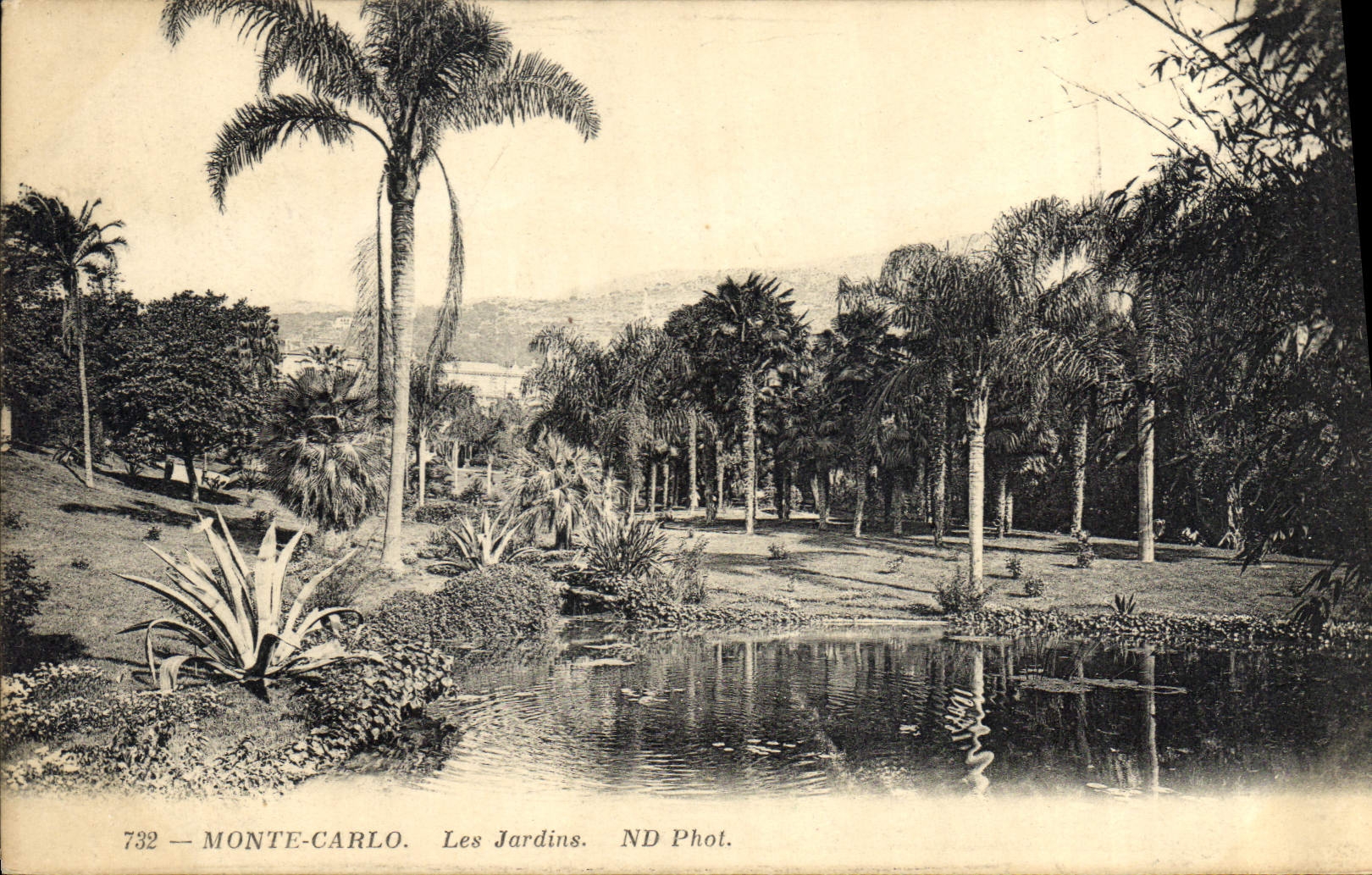 Monte-Carlo — Les Jardins — ND Phot. n°732