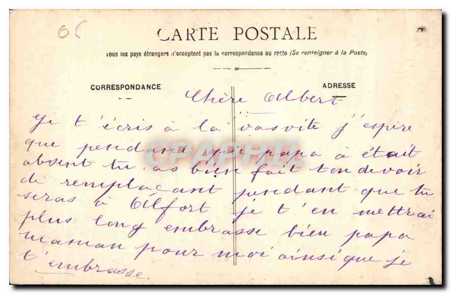 Monte-Carlo — Vue prise du Pensionnat — Edition J. David, E. Vallois, succ. 90, rue de Rennes, Paris — Achterkant