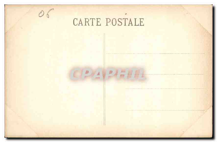 Monaco - Le Palais du Prince — Platinogravure LL-Paris, n°201 — Verso
