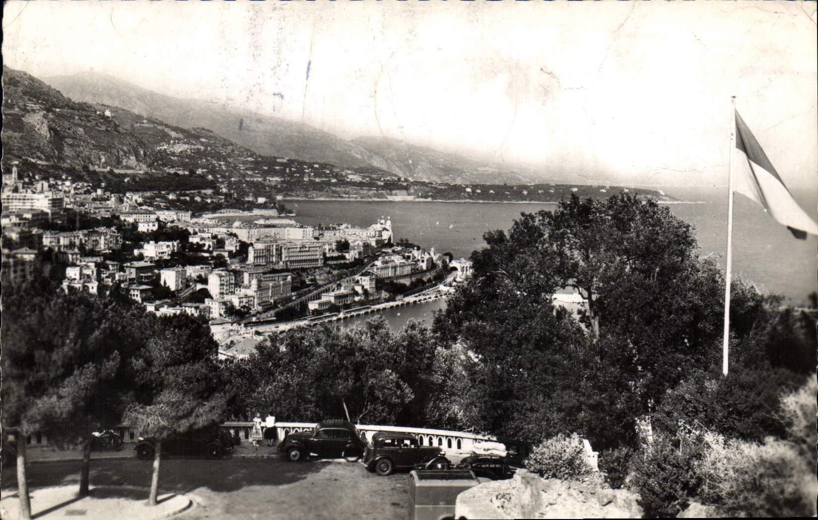 Vue du Jardin Exotique — Monte-Carlo — Éditions Malo