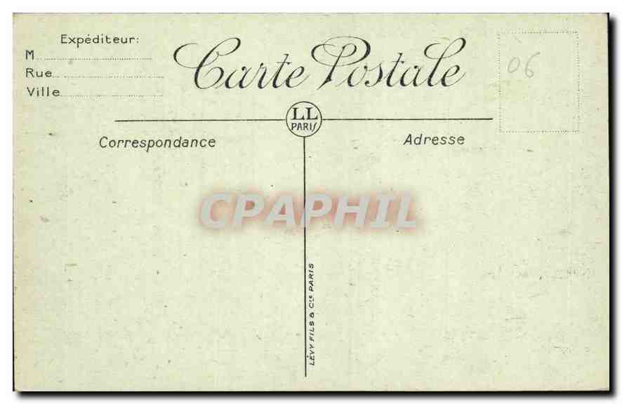 CPA Monte Carlo les Terrasses et le Casino  — Rückseite