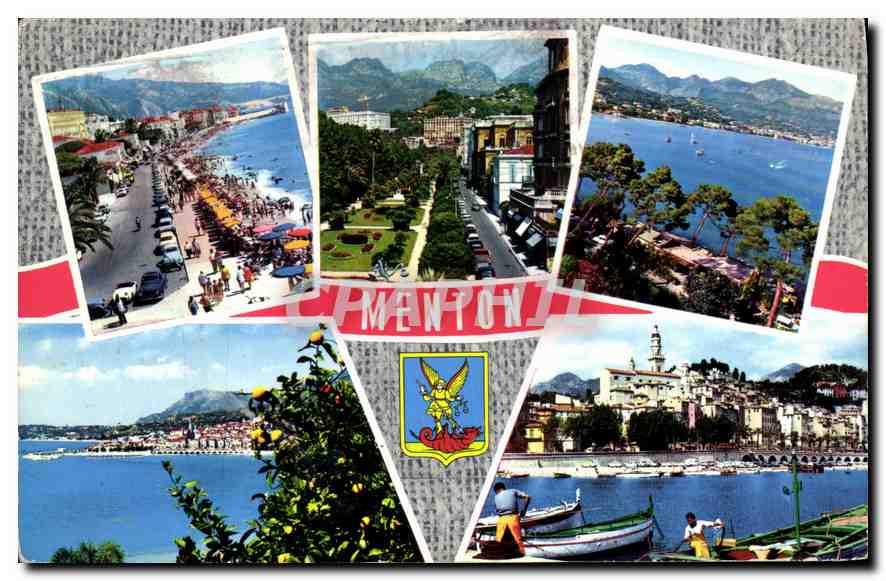 Menton — Vue générale — Éditions exilées