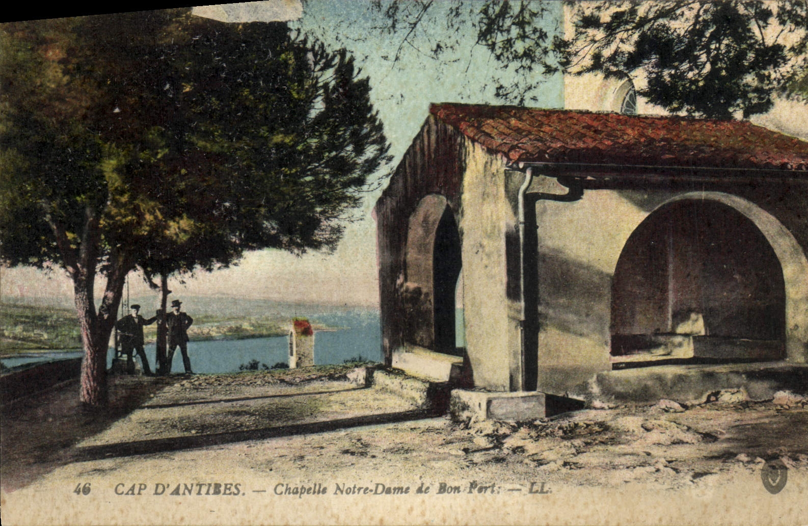 CPA Cap d'Antibes Chapelle Notre Dame de Bon Port 