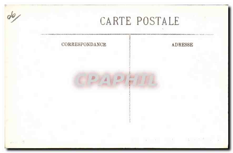 CPA Cap Martin Vue sur Menton  — Rückseite