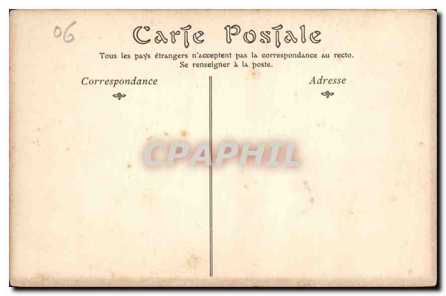 CPA Casino de Monte Carlo Facade des nouvelles Salles  — Rückseite