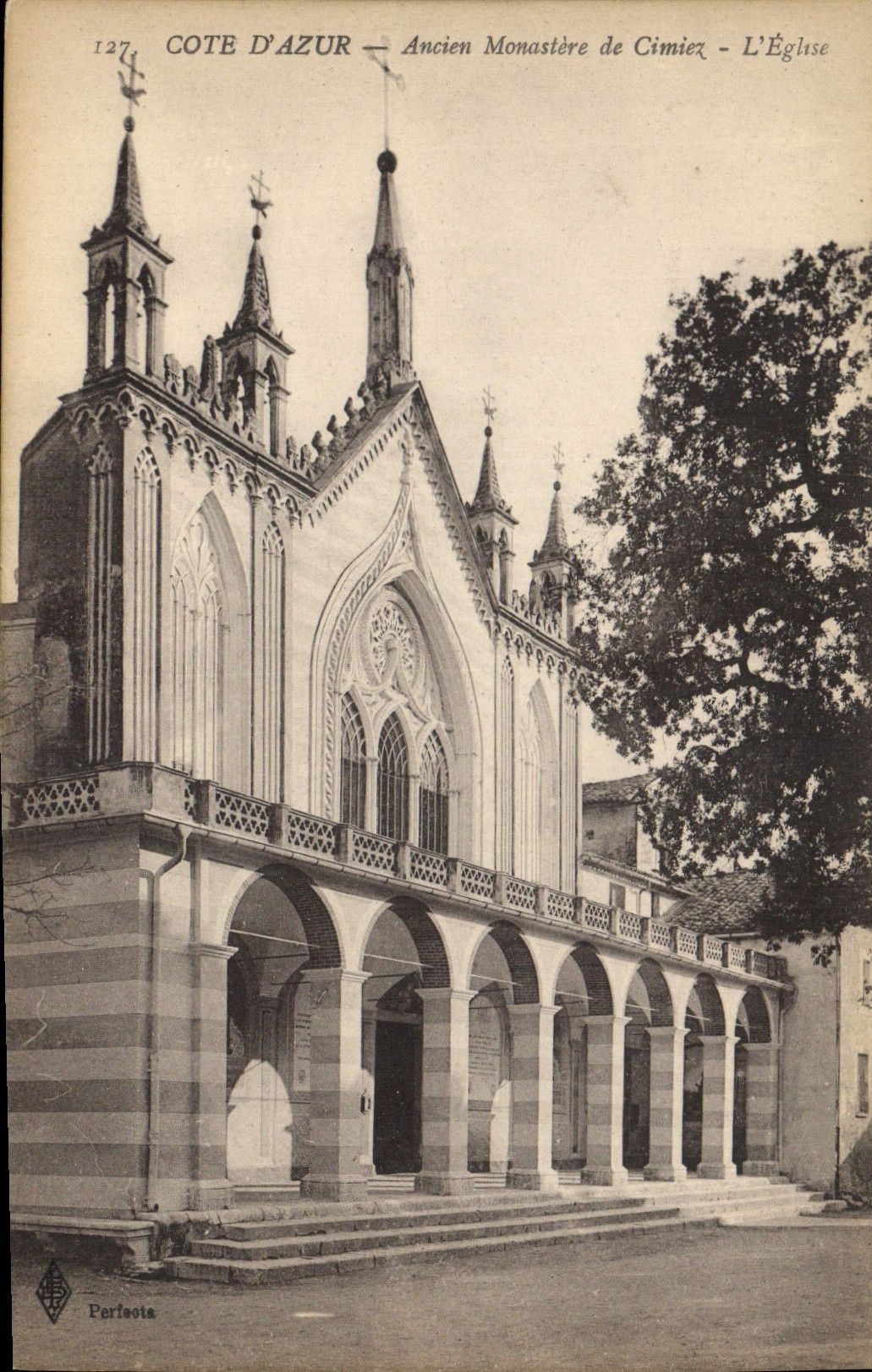 Côte d'Azur — Altes Kloster Cimiez — Die Kirche — Perfeots
