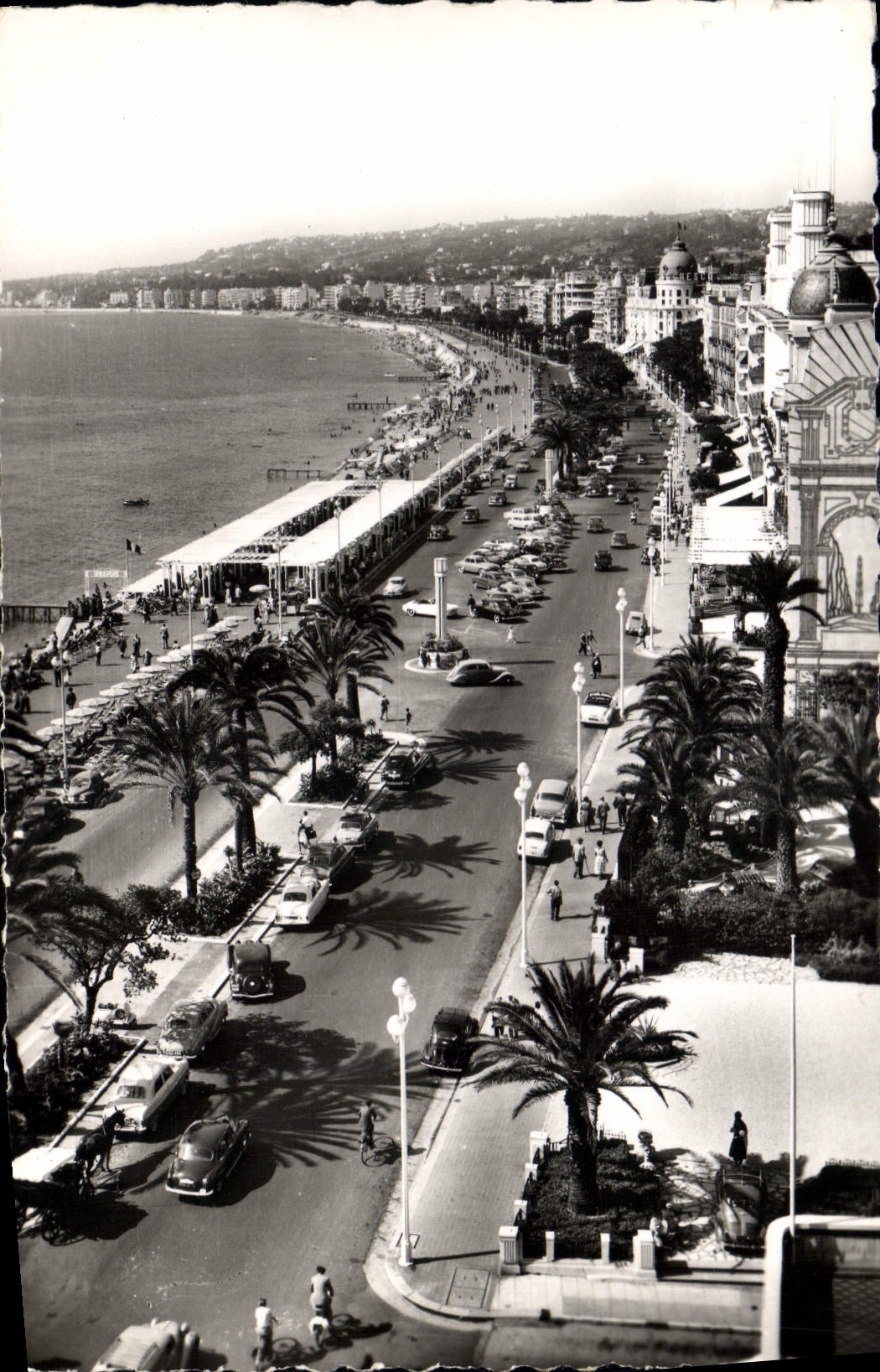 CPA La Cote d'Azur Nice La Promenade des Anglais 