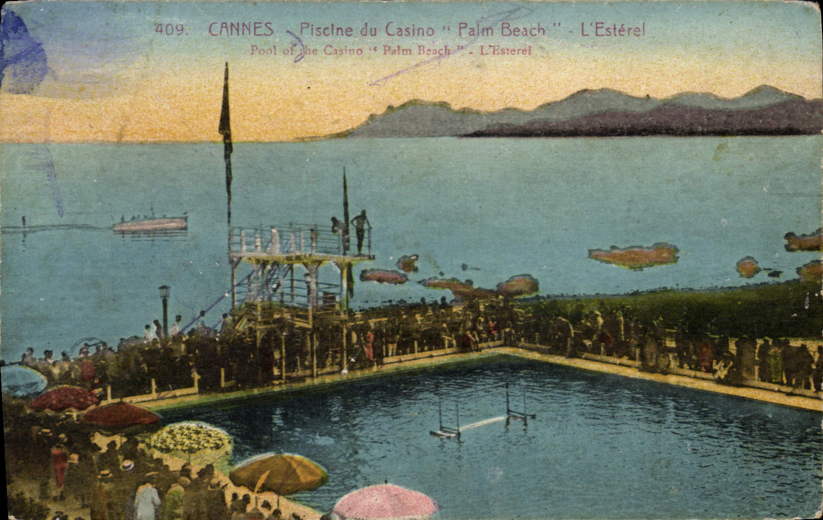 CANNES - Piscine du Casino "Palm Beach" - L'Estérel - n°409