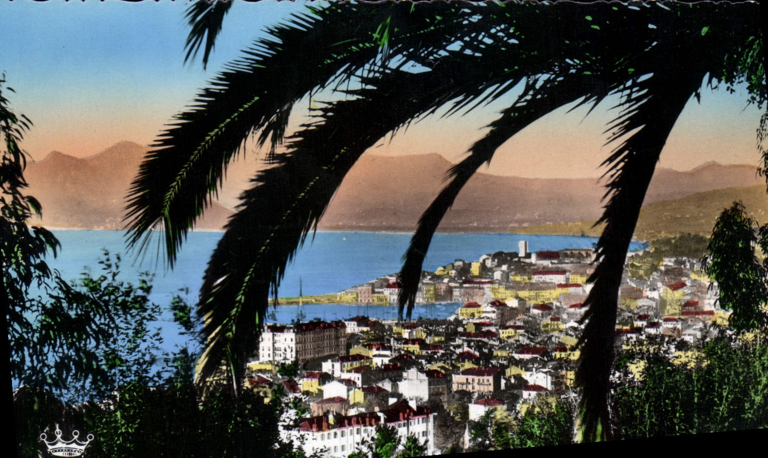 Cannes — Vue générale prise de la Californie — Éditions d'Art Munier, Nice
