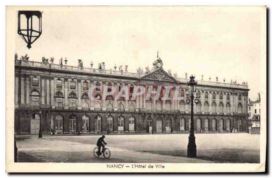 CPA Nancy l'Hotel de Ville 