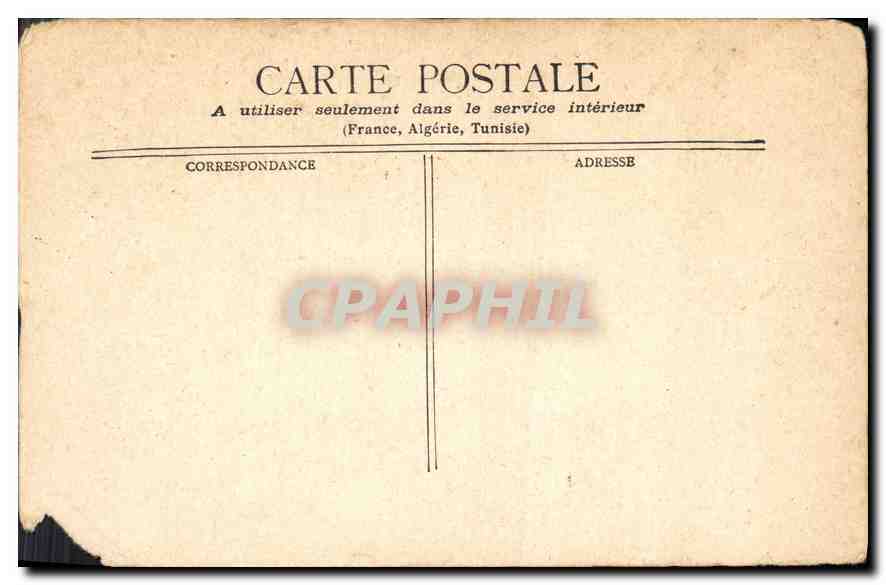 CPA Cote d'Azur Cannes le Calvaire du Mont Chevalier  — Rückseite
