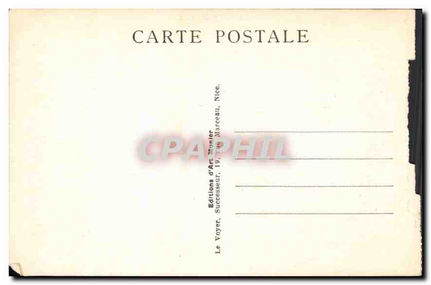 GANNES — Vue générale prise de la Californie — Photo Munier — Verso