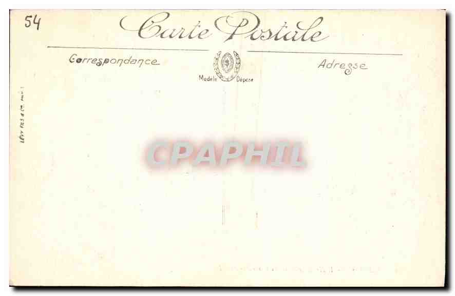 NANCY — L'Hémicycle de la Carrière — LL. — Verso