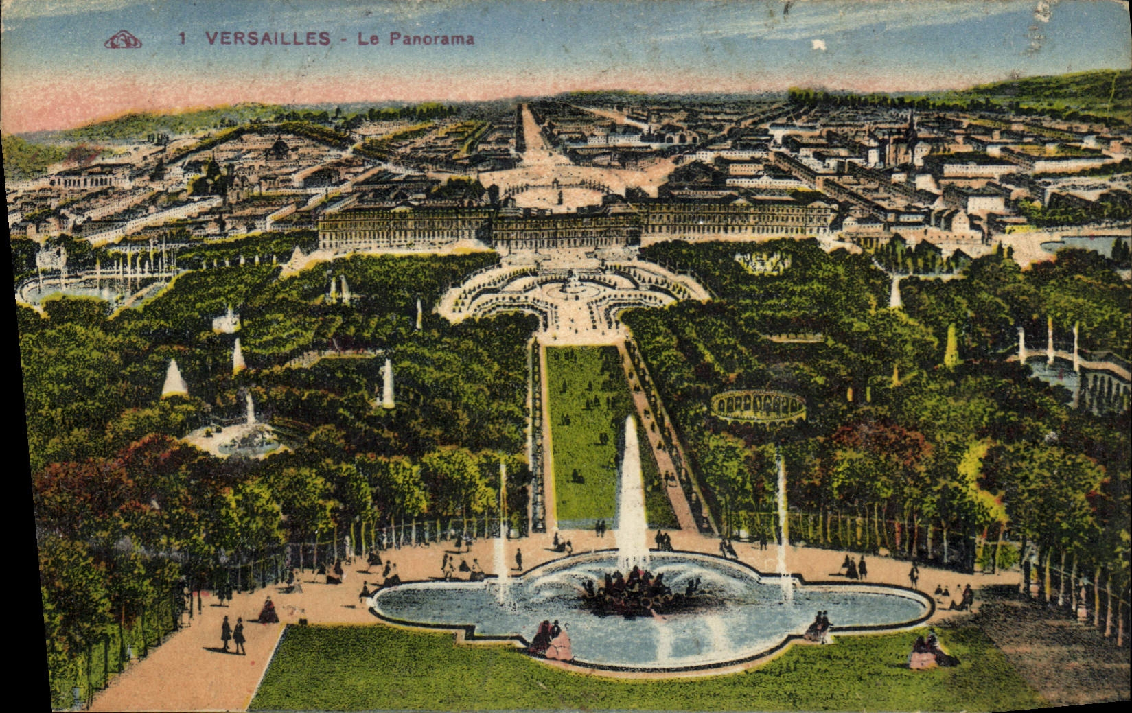CPA Versailles Le panorama 
