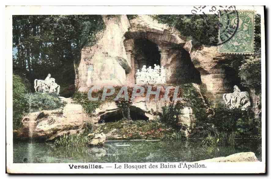 CPA Versailles Le Bosquet des Bains d'Apollon 