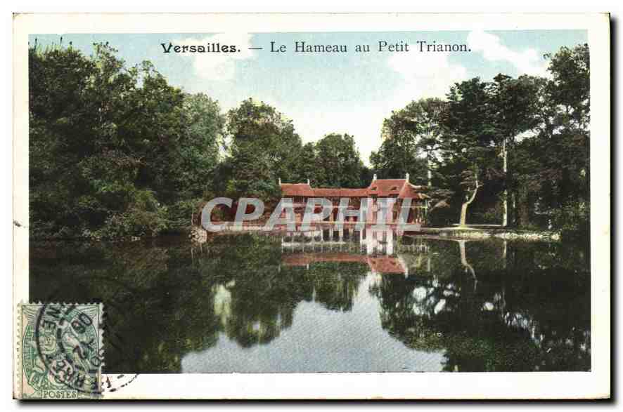 CPA Versailles Le Hameau au Petit Trianon 