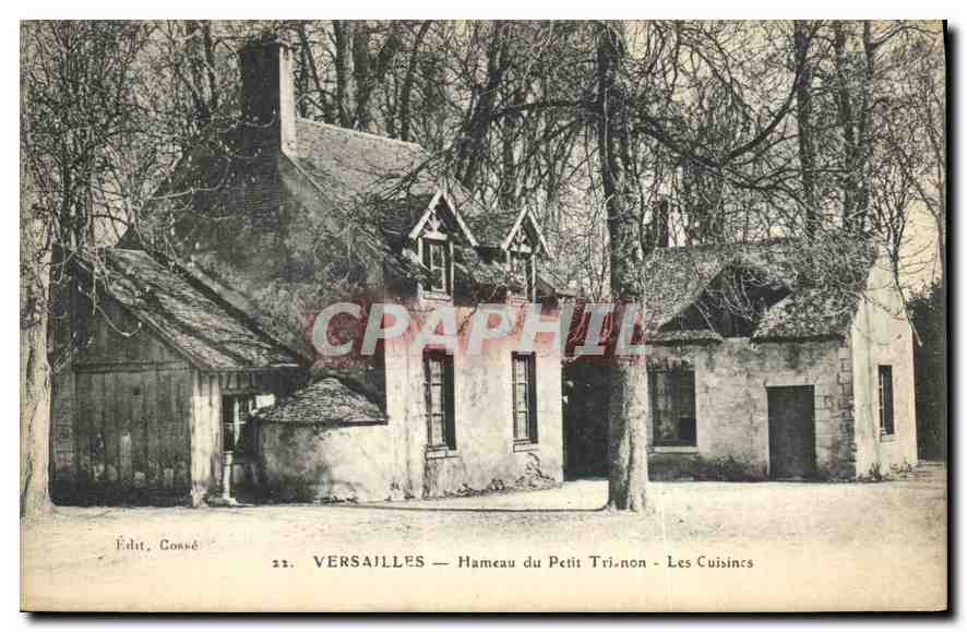 Versailles — Hameau du Petit Trignon - Les Cuisines — Édit. Conné, n°22