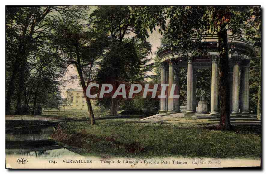 CPA Versailles Temple de l'Amour Parc du Petit Trianon 