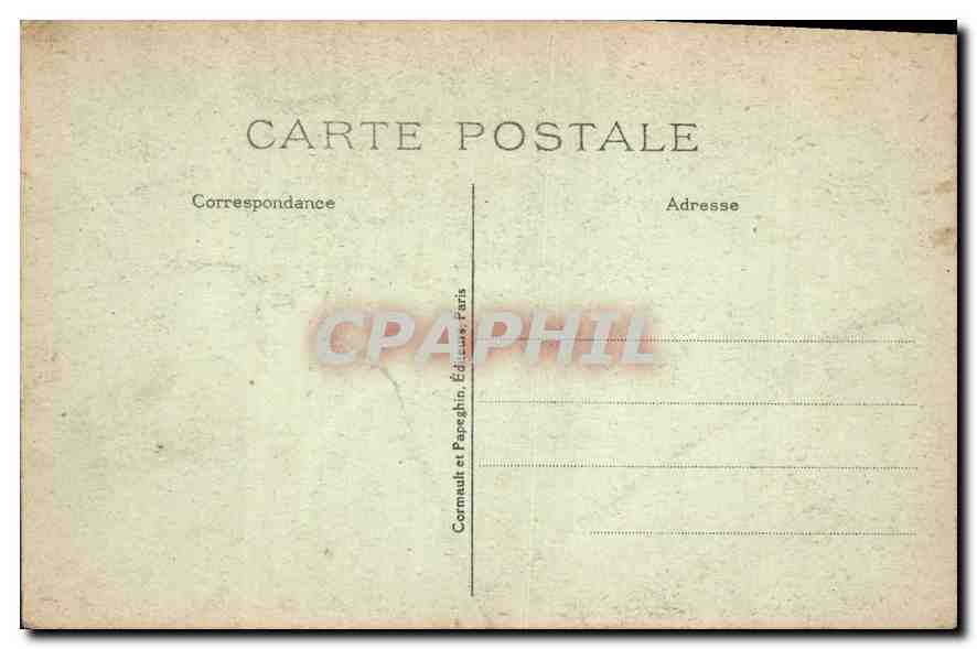 CPA Palais de Splendeurs et Charmes de Versailles Galerie des Glaces  — Verso