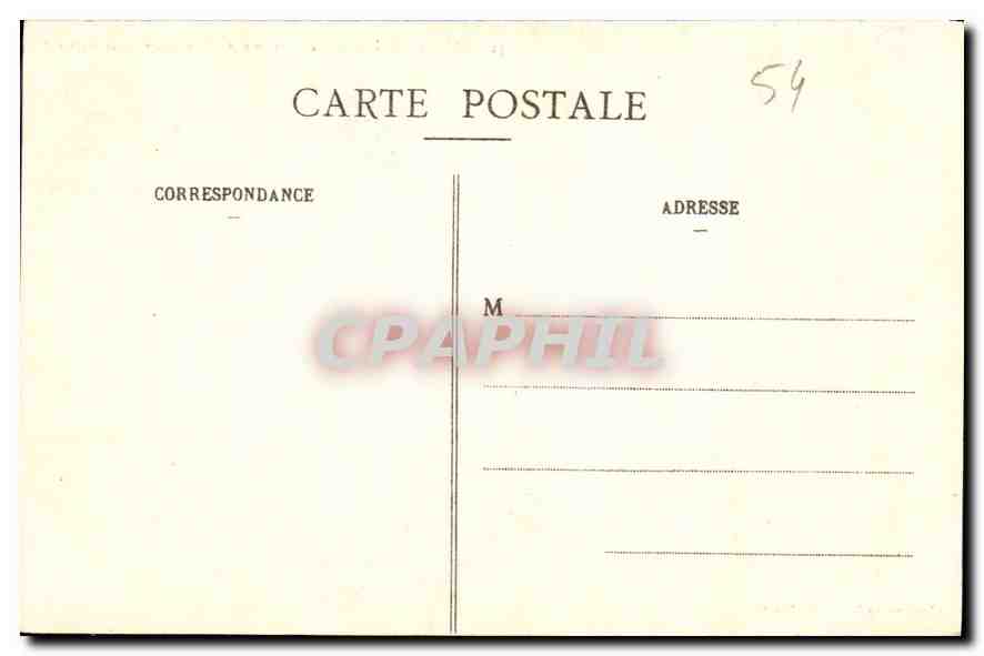 Nancy - Palais du Gouvernement - Hémicycle de la Carrière — Rückseite