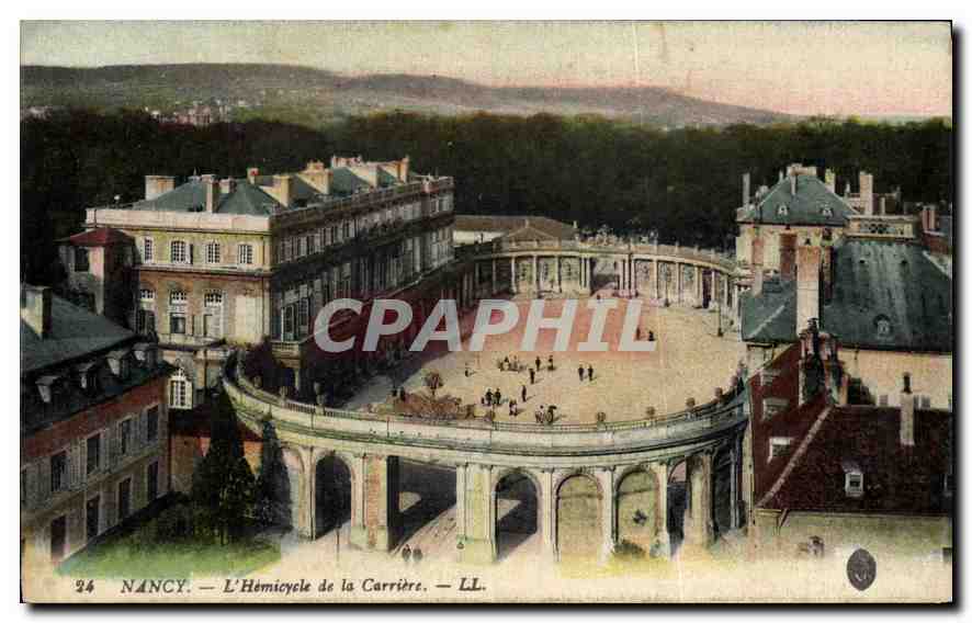 Nancy — L'Hémicycle de la Carrière — LL. n°24