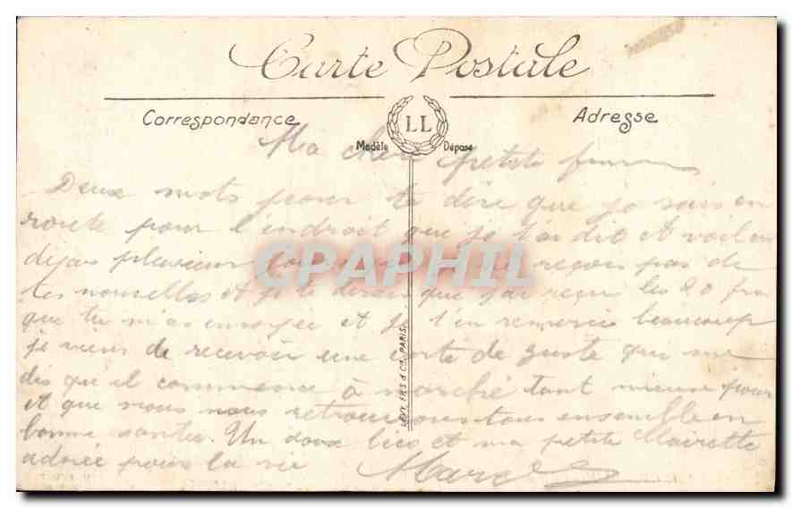 Nancy — L'Hémicycle de la Carrière — LL. n°24 — Reverso