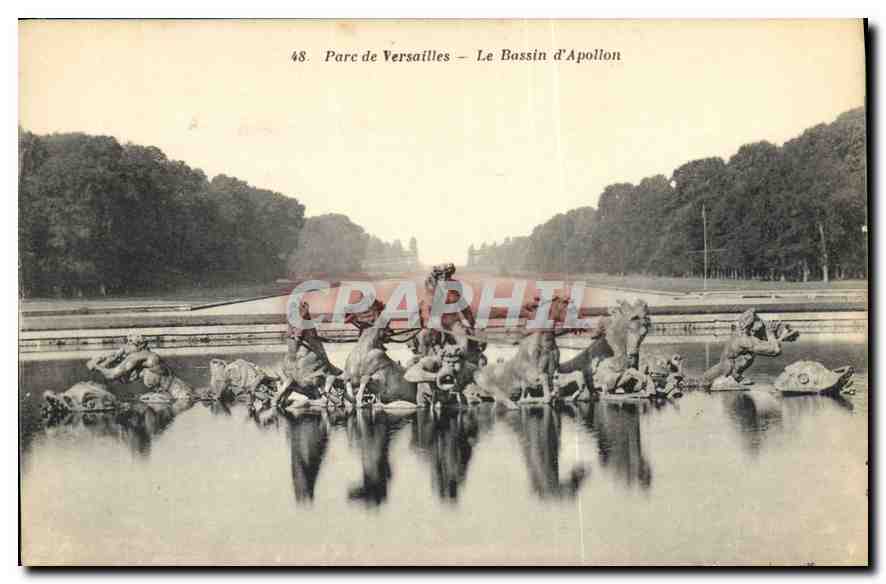 CPA Parc de Versailles Le Bassin d'Apollon 