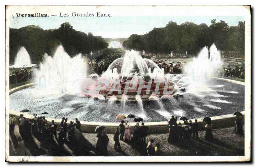 CPA Versailles Les Grandes Eaux 