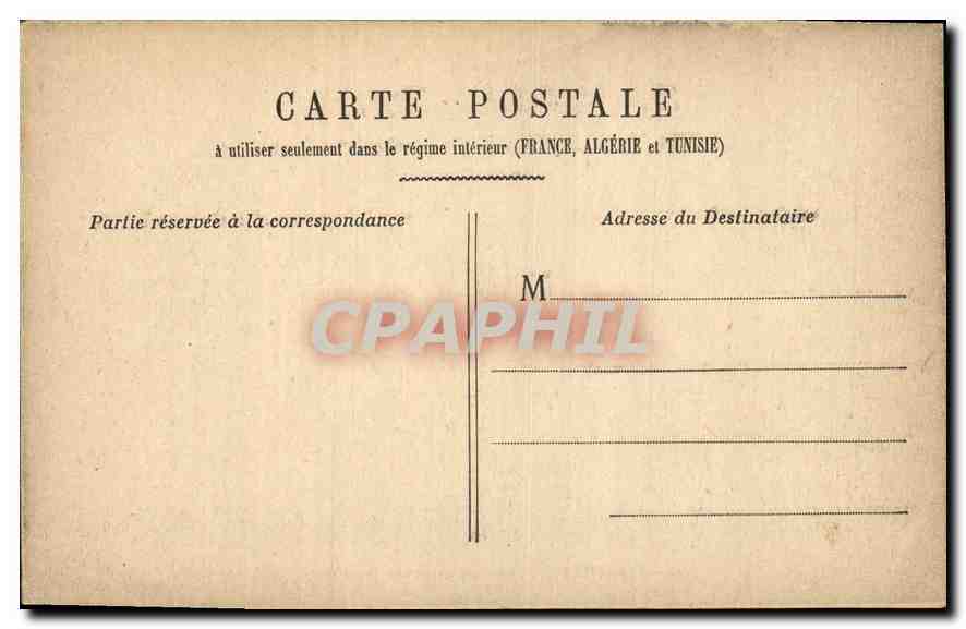 CPA Versailles Bassin de Latone et Tapis Vert  — Verso
