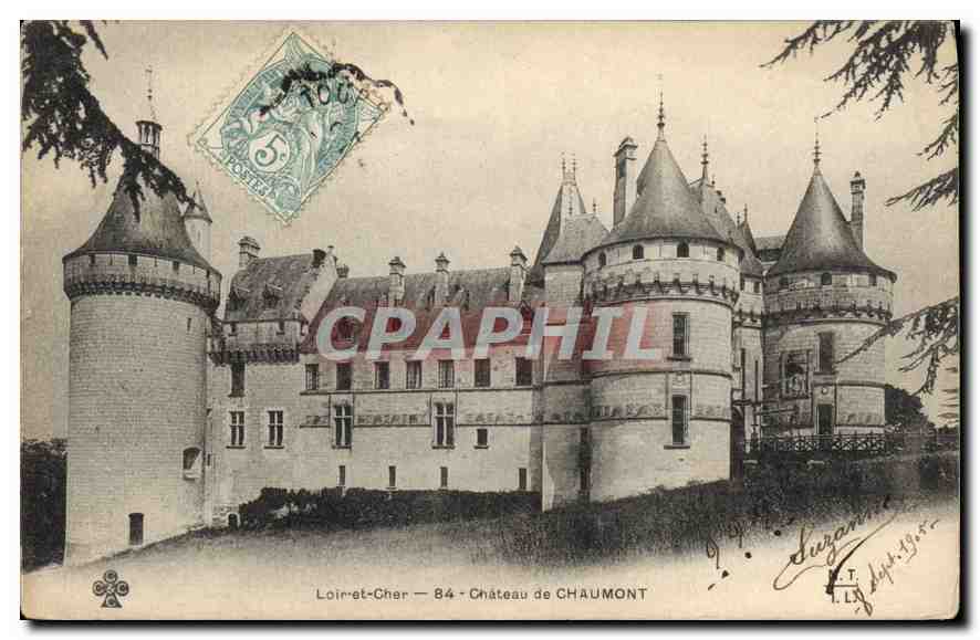 CPA Loir et Cher Chateau de Chaumont 