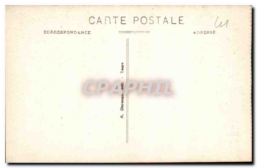 CPA Cheverny L et C le Chateau Salle des Gardes  — Rückseite